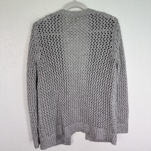 Michael Kors Cardigan Womens Large Cashmere Blend Knit Open Front Sweater - Picture 2 of 12